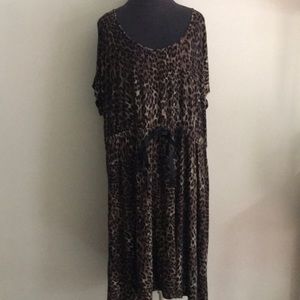 Leopard print dress